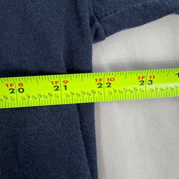 Velva Sheen Mens XL Navy Blue Pepperdine University Graphic T Shirt Vintage 90s - Picture 5 of 7